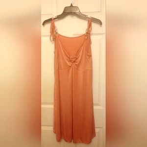 Stretchy flare mini dress